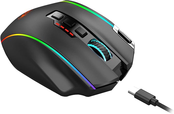 Redragon M901P Perdition Elite Wired/Wireless MMO Gaming Mouse