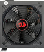 Redragon GS-PS003 RGPS 600W Gaming Power Supply – 80 Plus Bronze, PFC, 14cm Fan, Non-Modular, 24P+CPU8P+PCIe8Px2+SATA6+IDE3, Full Range AC – Black