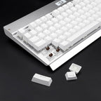 Redragon KG010-WN Wired Mechanical Gaming Keyboard – 9 LED Backlit Effects, Brown Switch, Double-Shot Keycaps – White