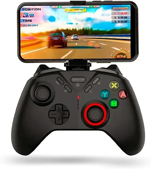 Redragon G711 Forge Wireless Gaming Controller – Bluetooth, 2.4GHz & USB-C, 8H Battery, RGB, Programmable Buttons, Removable Joysticks – PC, Switch, PS3/4, iOS & Android