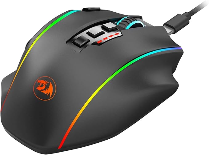 Redragon M901P Perdition Elite Wired/Wireless MMO Gaming Mouse