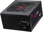 Redragon GS-PS005 RGPS 700W Full Modular Gaming Power Supply – 80 Plus Gold, PFC, 14cm Fan, Full Modular, 24P+CPU8Px2+PCIe8Px2+SATA6+IDE3, Full Range AC – Black
