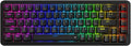 Redragon K709 RGB 65% Wireless Gasket Hot-Swap Mechanical Gaming Keyboard – 68 Keys, Custom Dragon Chant Linear Switch, 5-Layer Noise Dampening, Round PBT Keycaps, Tri-Mode – Black