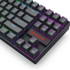 Redragon K552 KUMARA RGB Wired Mechanical Gaming Keyboard – 87 Keys TKL, ABS Metal Design – Black