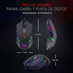 Redragon M601 RGB Wired Gaming Mouse