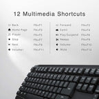 Rapoo X1800Pro Wireless Optical Mouse & Keyboard Combo 1000DPI