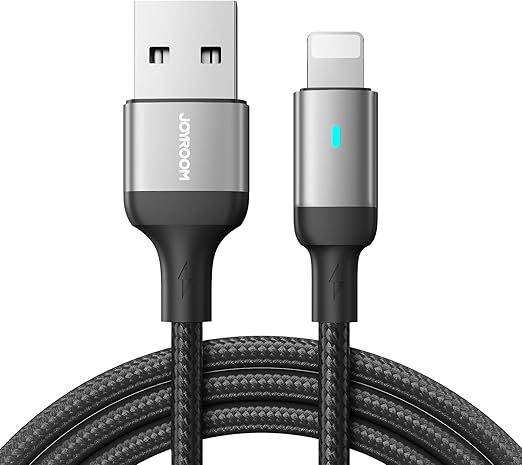 كيبل جويروم S-A10 سلسلة Extraordinary من USB-A إلى لايتنينج 3 أمبير 1.2 متر