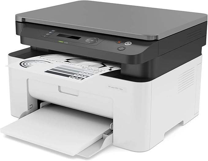 طابعة ليزر متعددة الوظائف HP 135a، 4ZB82A - أبيض
