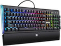 Redragon K569 RGB Wired Mechanical Gaming Keyboard – 104 Keys Full Size, Wrist Rest, Keycap Puller – Black