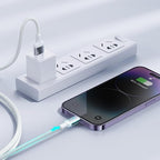 كيبل جويروم S-A10 سلسلة Extraordinary من USB-A إلى لايتنينج 3 أمبير 1.2 متر
