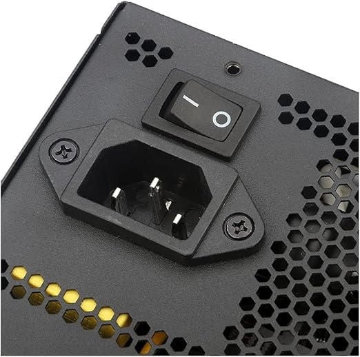 Redragon GS-PS003 RGPS 600W Gaming Power Supply – 80 Plus Bronze, PFC, 14cm Fan, Non-Modular, 24P+CPU8P+PCIe8Px2+SATA6+IDE3, Full Range AC – Black