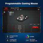 Redragon M815 PRO 3-Mode Wireless Gaming Mouse 26K DPI