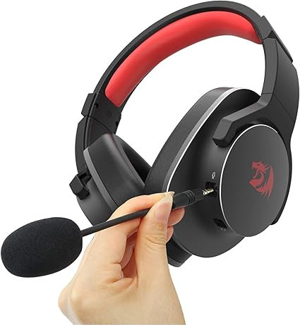 Redragon H720 7.1 Surround Sound USB Gaming Headset – 50mm Driver Detachable Mic