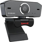 Redragon GW801 Hitman Plus FHD 1080P 60FPS Webcam with 360° Rotation – Fixed Focus, Auto Image Control