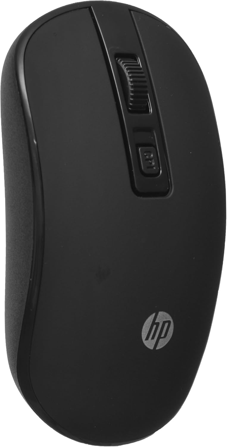 HP S4000 Wireless Mouse – Black & Rose Gold