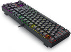Redragon K552 KUMARA RGB Wired Mechanical Gaming Keyboard – 87 Keys TKL, ABS Metal Design – Black