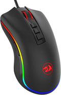 Redragon COBRA M711 Wired Gaming Mouse – White/Red
