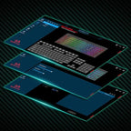 Redragon K515 PRO Shiva RGB 3-Mode Wireless Membrane Gaming Keyboard – 98 Keys, Detachable Wrist Rest