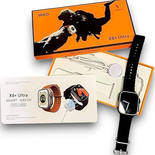 W&O X8+ Ultra Smartwatch - Supports Calls