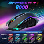 Redragon M910 Ranger RGB Wired Gaming Mouse 12400 DPI
