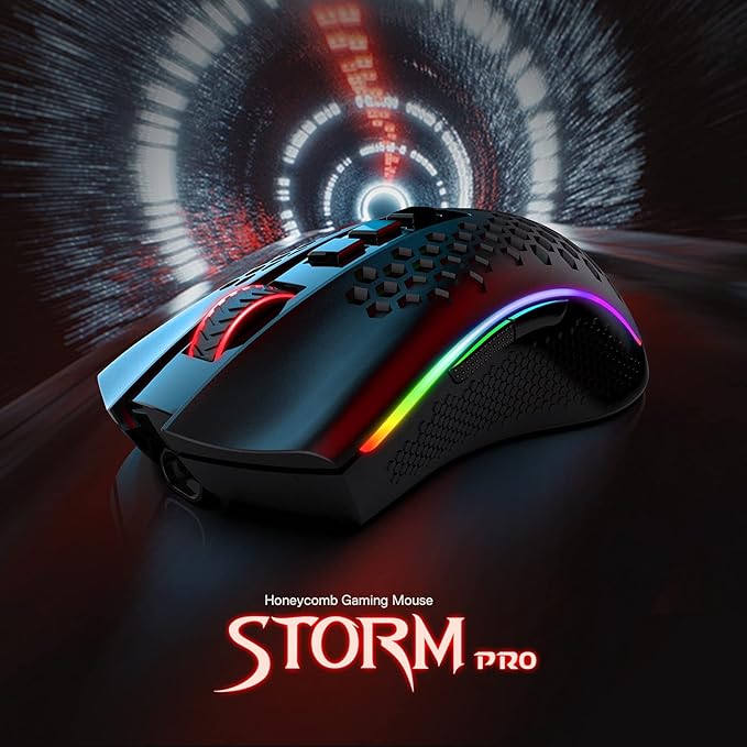 Redragon M808 Storm Pro Honeycomb Dual Mode Gaming Mouse