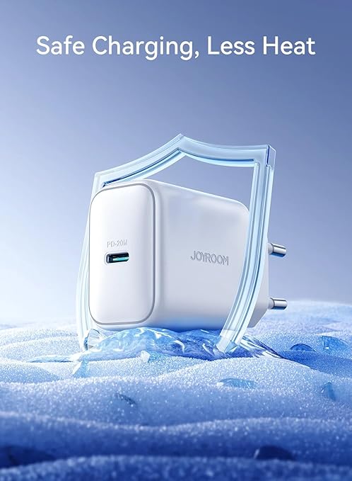 Joyroom JR-TCF20 20W USB-C PD Fast Wall Charger – Compact Travel Adapter