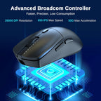Redragon M815 PRO 3-Mode Wireless Gaming Mouse 26K DPI