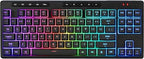 Redragon K516 PRO Shiva TKL RGB 3-Mode Wireless Membrane Gaming Keyboard – 87 Keys, 80% TKL Layout