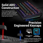 Redragon S113 RGB TKL Wired Mechanical Gaming Keyboard & Mouse Combo – 87 Keys, Outemu Brown Switch, ABS Plate-Mounted + 4200 DPI RGB Gaming Mouse, 16M Chroma – Black