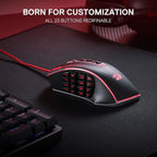 Redragon M990 Legend Chroma X 24000 DPI MMO Wired RGB Gaming Mouse