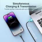 كيبل جويروم S-A10 سلسلة Extraordinary من USB-A إلى لايتنينج 3 أمبير 1.2 متر