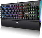 Redragon K569 RGB Wired Mechanical Gaming Keyboard – 104 Keys Full Size, Wrist Rest, Keycap Puller – Black