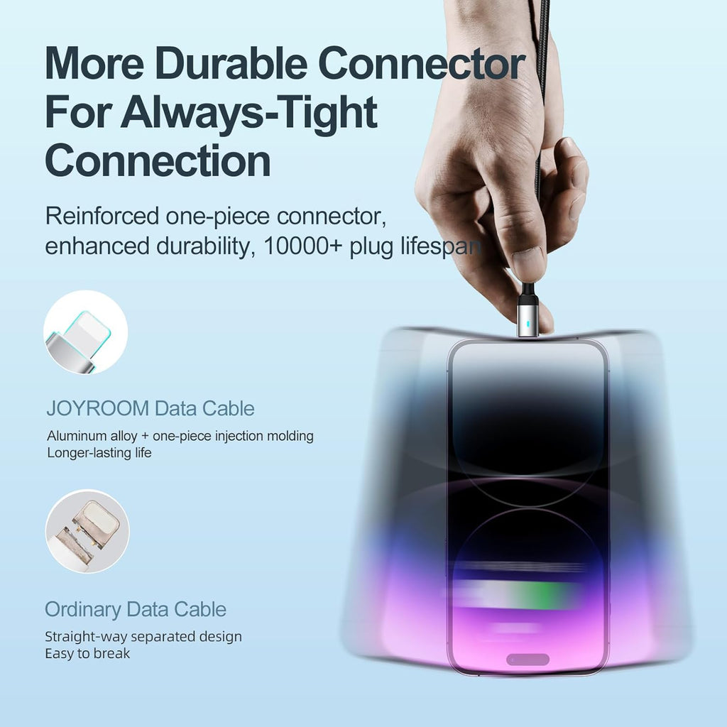 كيبل جويروم S-A10 سلسلة Extraordinary من USB-A إلى لايتنينج 3 أمبير 1.2 متر