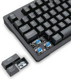 Redragon K679 RGB Full Size Wired Mechanical Gaming Keyboard – 104 Keys, Blue Switch, Sound Absorbing Foam, RGB Side Lighting – Black