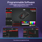 Redragon M694 HANA 3 Modes Wireless Gaming Mouse