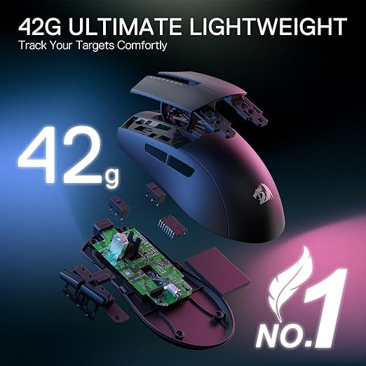 Redragon M724 Wired Gaming Mouse – Black