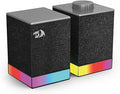 Redragon GS517 RGB Desktop Speakers – 2.0 Stereo Powerful Bass BT & USB 8 RGB Effects Touch Control