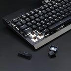 Redragon KG010-KN Wired Mechanical Gaming Keyboard – 9 LED Backlit Effects, Brown Switch, Double-Shot Keycaps