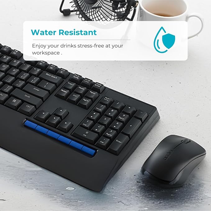Rapoo X1960 Wireless Silent Keyboard & Mouse Combo 1000DPI