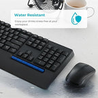 Rapoo X1960 Wireless Silent Keyboard & Mouse Combo 1000DPI