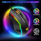 Redragon M910 Ranger RGB Wired Gaming Mouse 12400 DPI