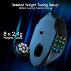 Redragon IMPACT MMO Wired Gaming Mouse 12400 DPI