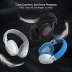 Redragon H848 IRE PRO Ultra-Light Wireless Gaming Headset – 3-Mode (2.4G/BT/Wired), 40mm Drivers, Virtual 7.1, 25H Battery, Detachable Mic – Black