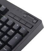 Redragon K579 RGB Wired Mechanical Gaming Keyboard – 104 Keys Full Size, Hot-Swappable Blue Switch, 5 Macro Keys, Volume Knob – Black