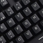 Redragon K552L-KR KUMARA ELITE Wired Mechanical Gaming Keyboard – 87 Keys TKL, Red Switch, No Backlight – Black