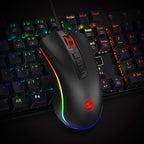 Redragon COBRA M711 Wired Gaming Mouse – White/Red