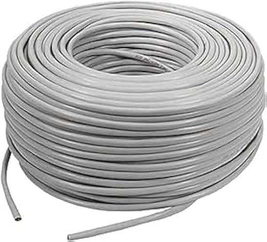 كابل شبكة Z-Link فئة CAT6 بطول 305 متر – لون رمادي 