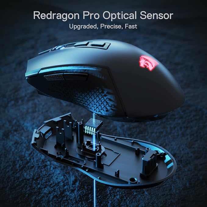 Redragon M693 Wireless Bluetooth Gaming Mouse