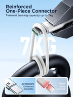 كيبل شحن سريع Joyroom S-A26 Flash-Charge Series 60W USB-C إلى USB-C بطول 1 متر  أسود