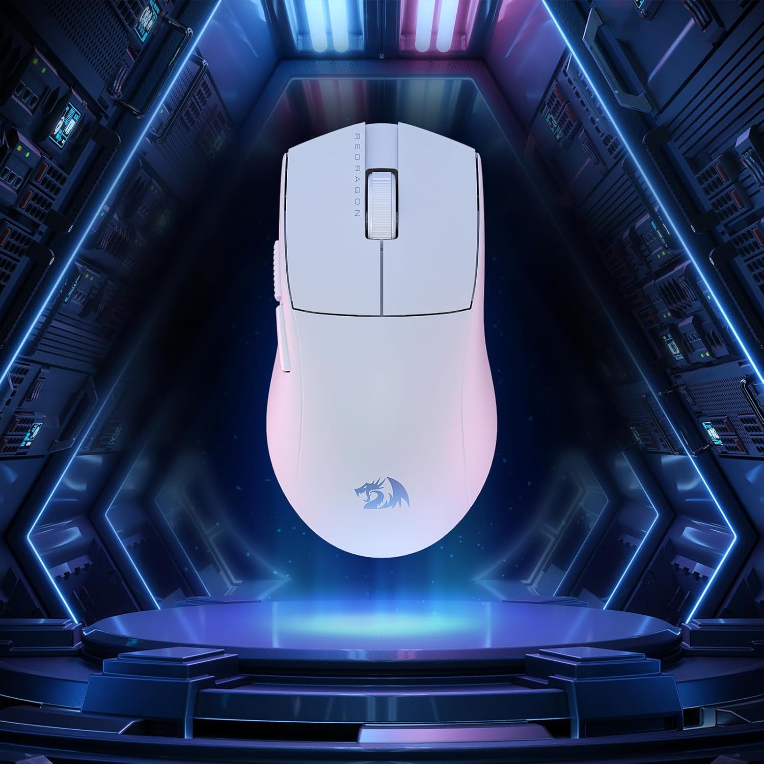 Redragon M724 Wired Gaming Mouse – White